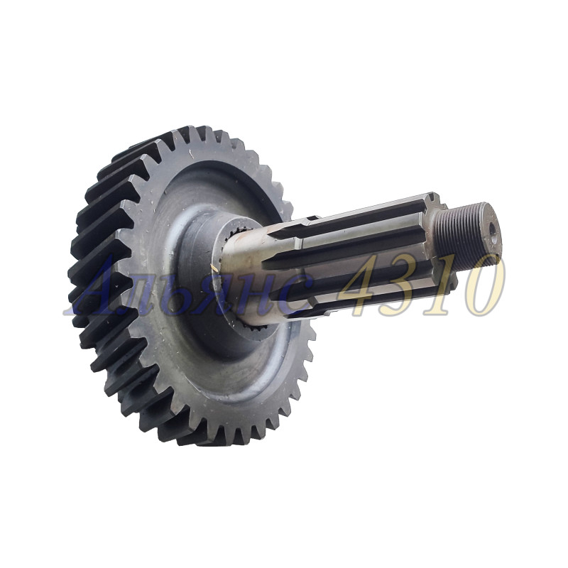 Вал первичный раздаточной коробки в сборе (с подшипником 12410) - кооп